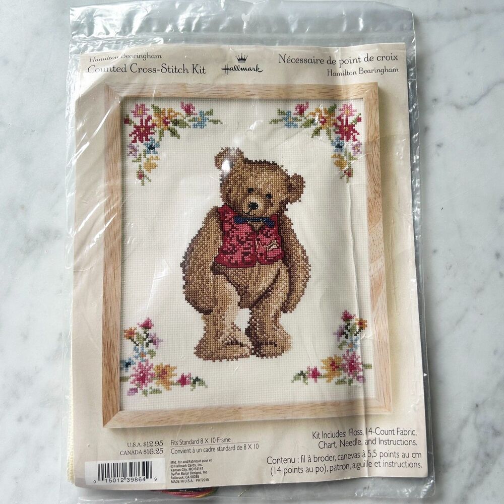 Hamilton Bearingham Hallmark Counted Cross Stitch Kit-Fits 8x10 Frame NEW Sealed